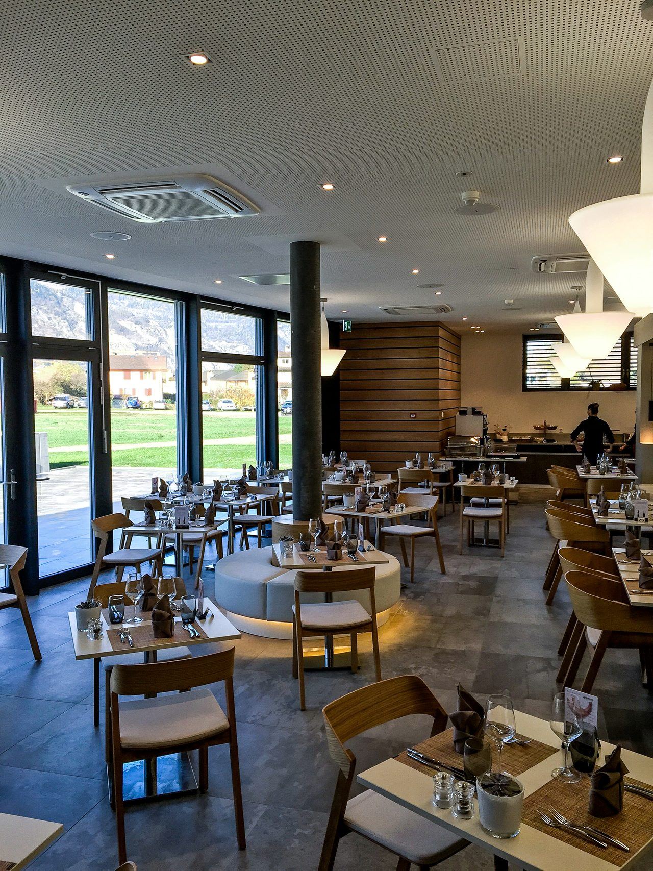 Restaurant sonorisé