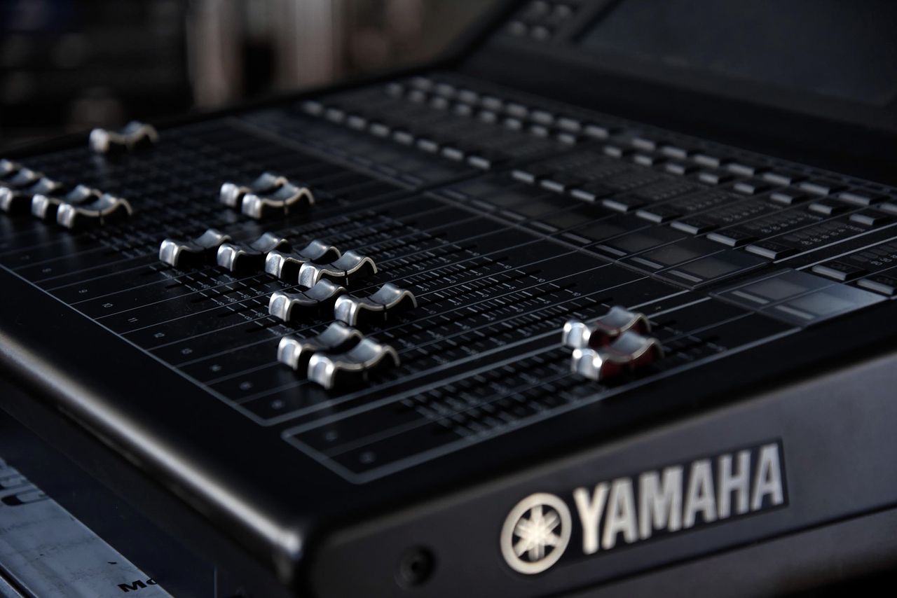 Console de mixage numérique Yamaha du parc net'audio